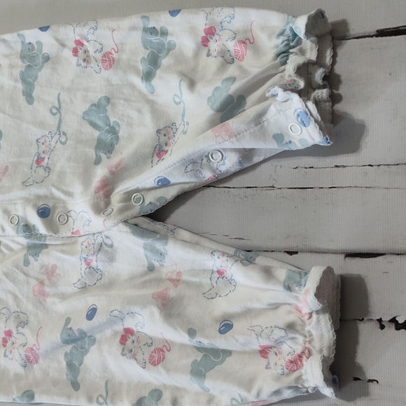 The Beaufort Bonnet Company Convertible Gown Size3m Kitty Puppy - Picture 4 of 4